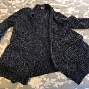 Navy Chenille sweater